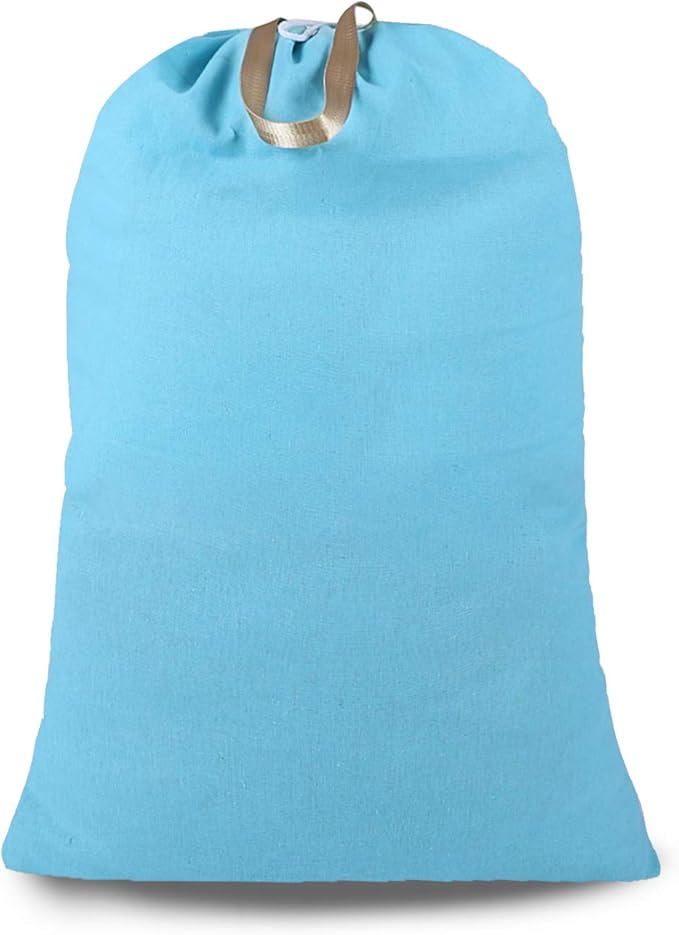 Heavy Duty Laundry Bag with Drawstring and Handle, Extra Large Travel Dirty by SANFERGE