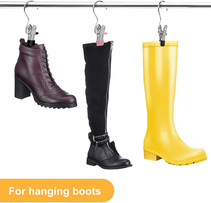 Coideal Boot Hangers Laundry Hanging Hooks Clips - Image 3