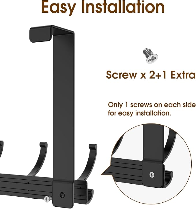 Over The Door Hooks Hanger - Image 3