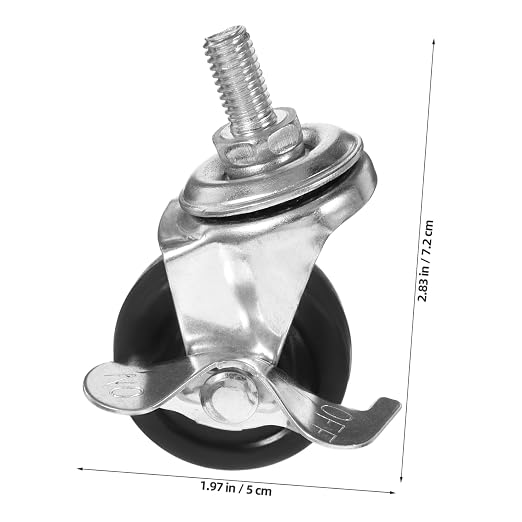 Industrial Rubber Caster Wheel - Image 8
