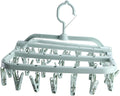 Boy Girl's Underwear Socks Drying Rack Plastic Hangers Clips Foldable Design by Parliky
