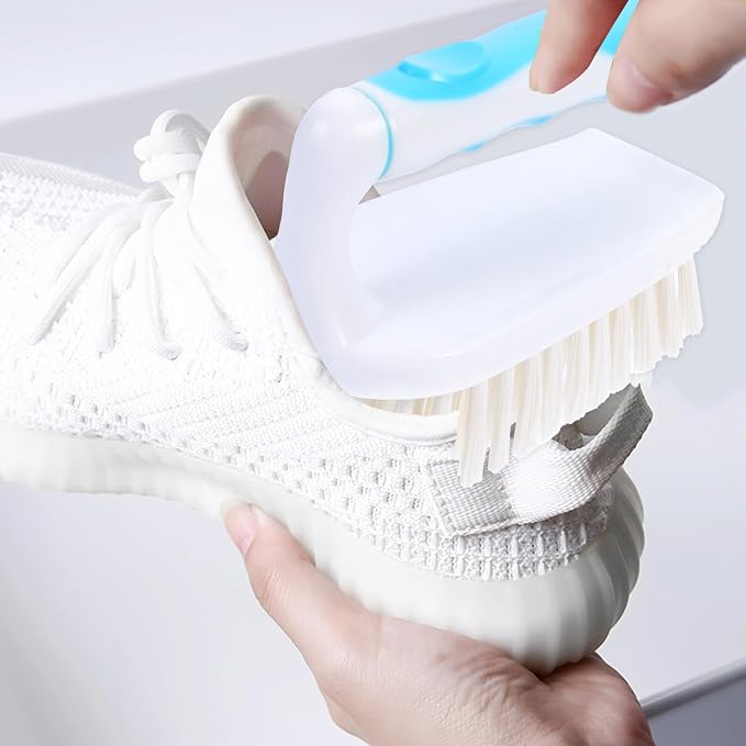 Iron-Type Laundry Brush with Handle, Lightweight Portable Cleaning Tool - Image 3
