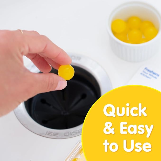 Plink Garbage Disposal Cleaner & Deodorizer, Freshener & Odor Removing Balls - Image 3
