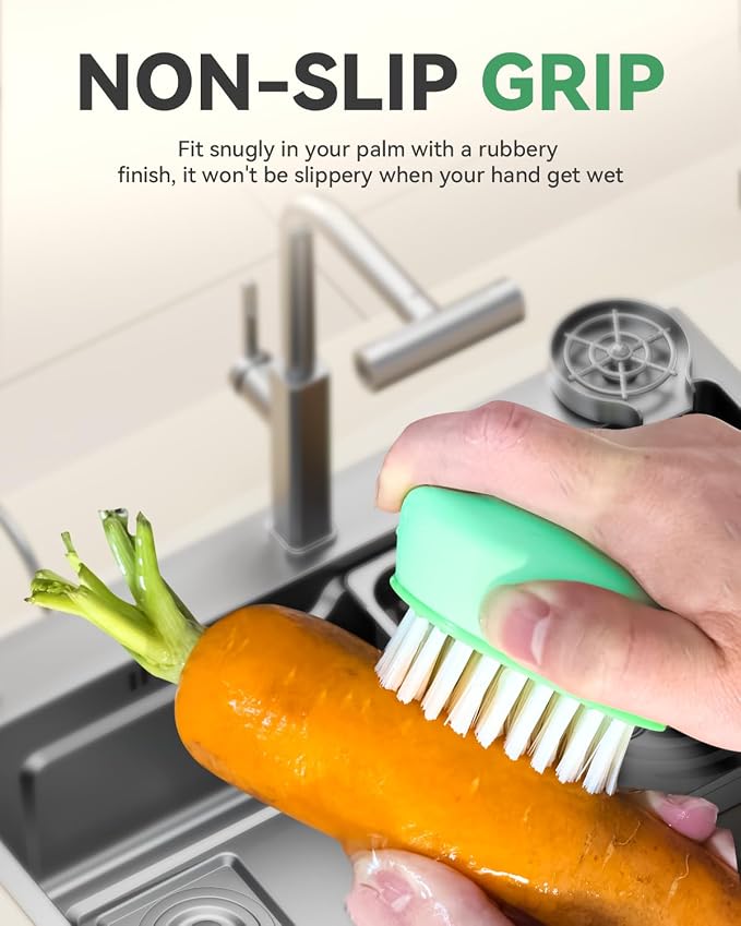 SXhyf Vegetable Brush Scrubber for Food Potato Scrubber, Dishwasher Safe Veggie - Image 4