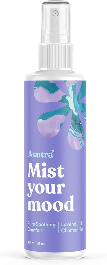 ASUTRA Lavender Pillow Spray for Sleeping, 4 fl oz – Sleep Mist Spray for by ASUTRAASUWD