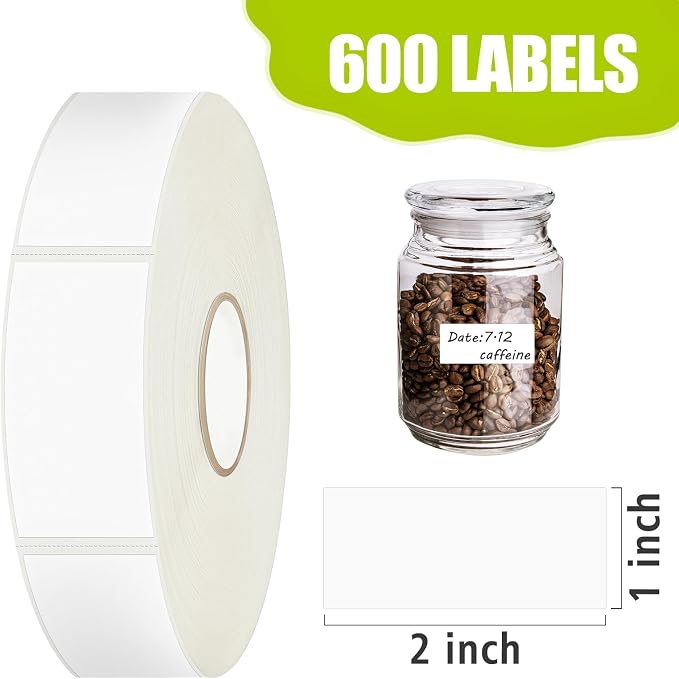 600 Blank Removable Freezer Labels - Image 3