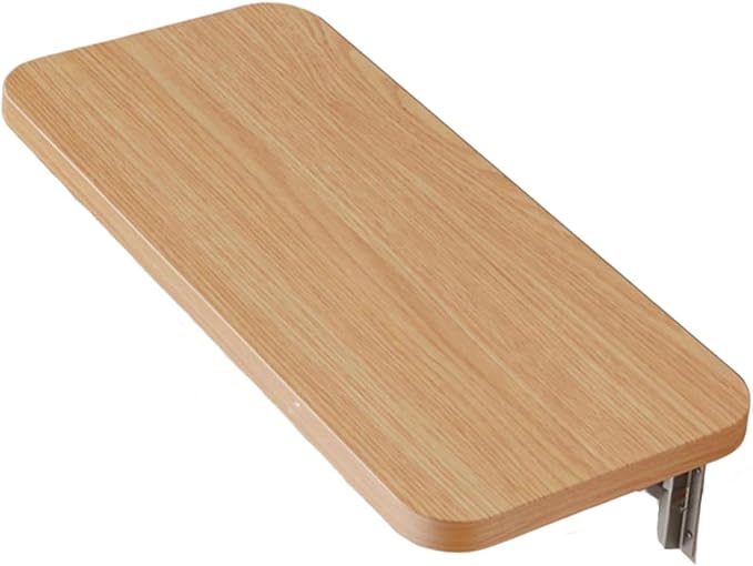 Folding Display Wall Shelf Wall Mounted Folding Table Wooden Board Foldable - Image 7
