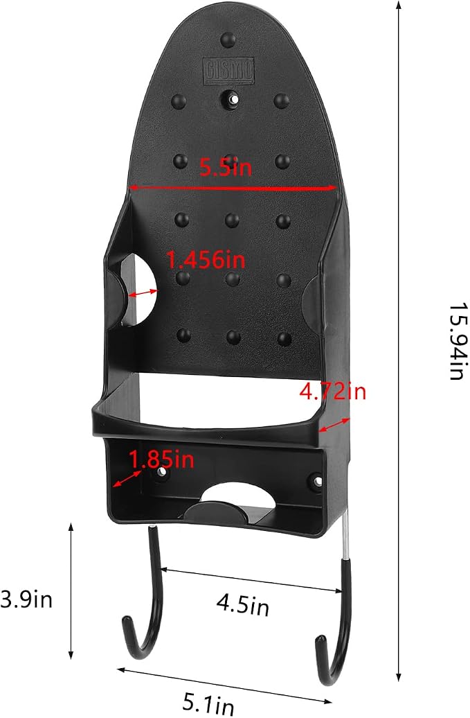 Over The Door Ironing Board Rack Electric Iron Holder - Image 7