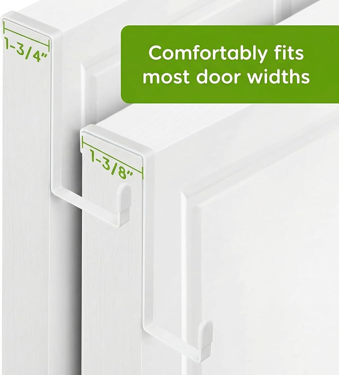Unjumbly 4 Pack Over The Door Hooks - Image 3