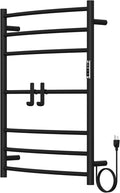 Towel Warmer Rack, 7 Bars Wall Mounted Towel Heater Towel Warmer by DOKKOME