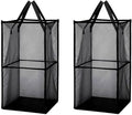 2 Pack Popup Laundry Hamper, Large Collapsible Mesh Laundry Baskets Dirty by Typutomi