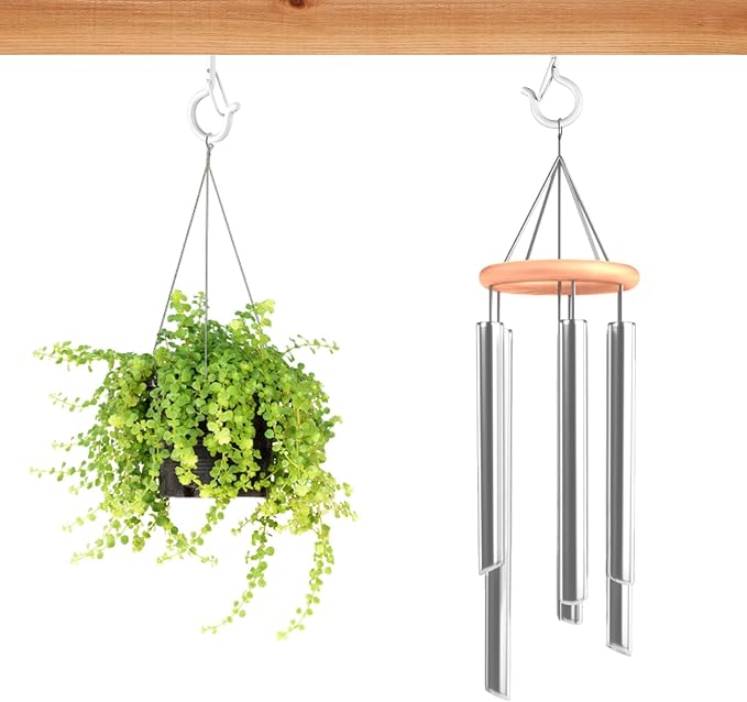 50 Pcs Screw-in Hooks for Outdoor String Lights, Q Hangers Hooks for Outside - Image 4