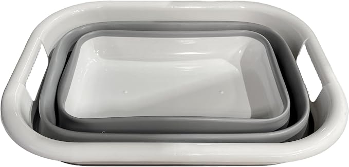 Collapsible Laundry Basket – Space-Saving, Lightweight & Durable Hamper by SouthernHomewares