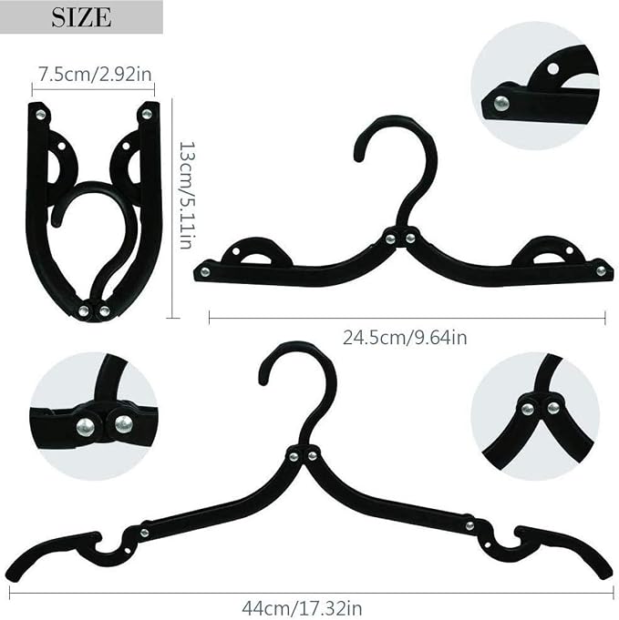 24 PCS Travel Hangers - Image 3