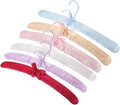 6pcs Padded Clothes Hangers Non-Slip Design Soft Satin Material by Outanaya