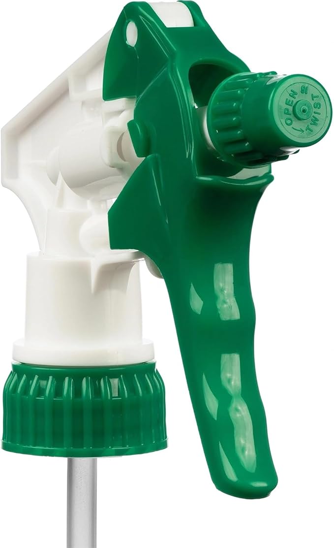 Heavy Duty Universal Industrial Replacement Mist & Stream Green Trigger Sprayer - Image 2