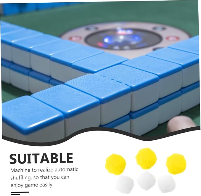 18pcs Automatic Mahjong Machine Cleaning Balls Silent Deep Cleaning Spheres - Image 5