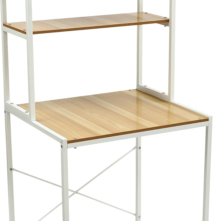 Over The Washer and Dryer Storage Shelf, 3-Tier Laundry Organizer - Image 6