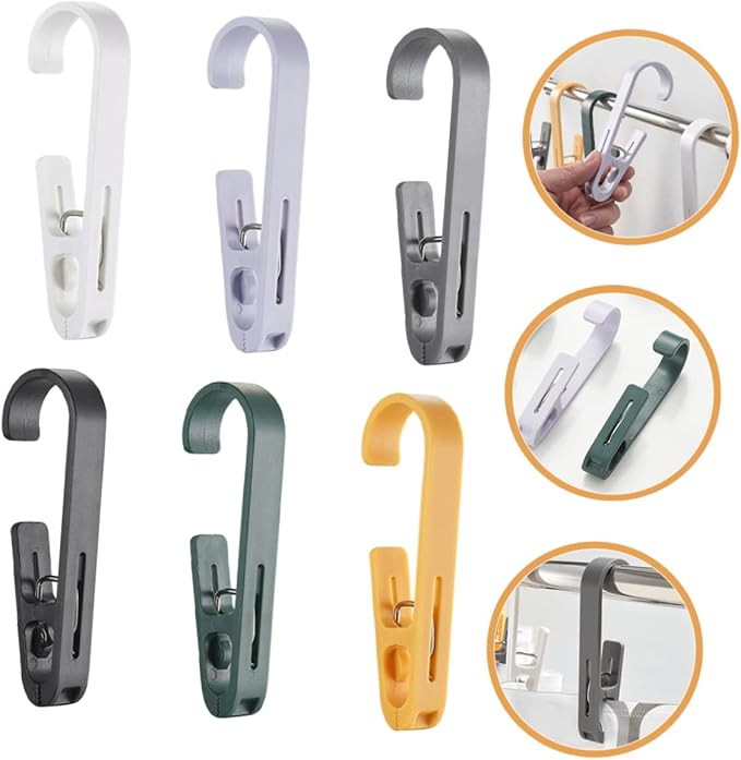 Happyyami 6pcs Drying Clip Hooks - Image 8