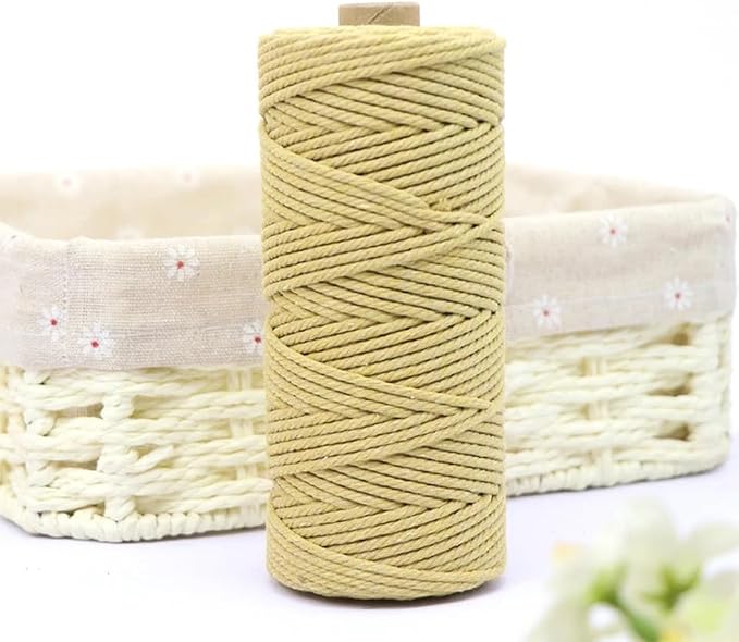 2/3/4mm Twine Cotton Colored Bakers Twine 109Yard Macrame Cord by Unknown