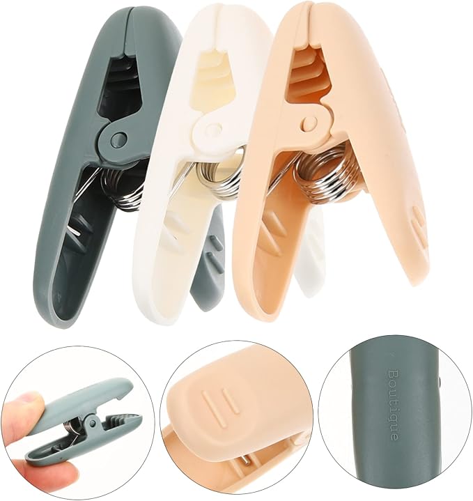 OUNONA 2sets Plastic Laundry Clothes Pins Lightweight Clips - Image 8