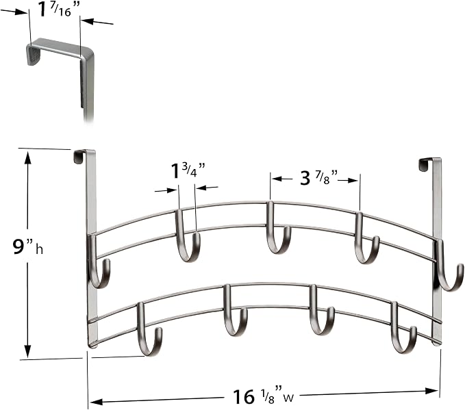 LYNK Professional® Home™ Over The Door Hooks - Image 4