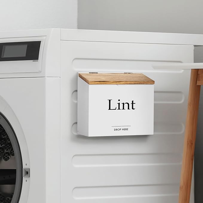 Magnetic Lint Bin for Laundry Room - Image 3