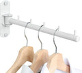 Swing Clothes Hanger Rack, Garment Racks Folding Clothes Bar Wall Mounted by Mooche