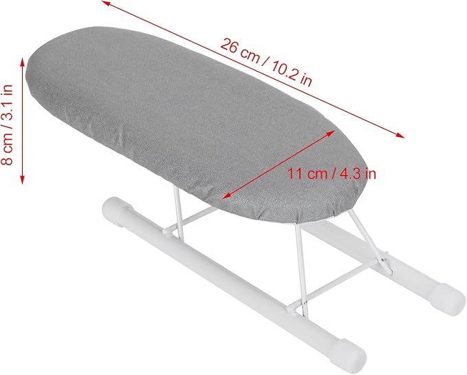 Tabletop Ironing Board with Folding Legs, Portable Mini Countertop Ironing Board - Image 2