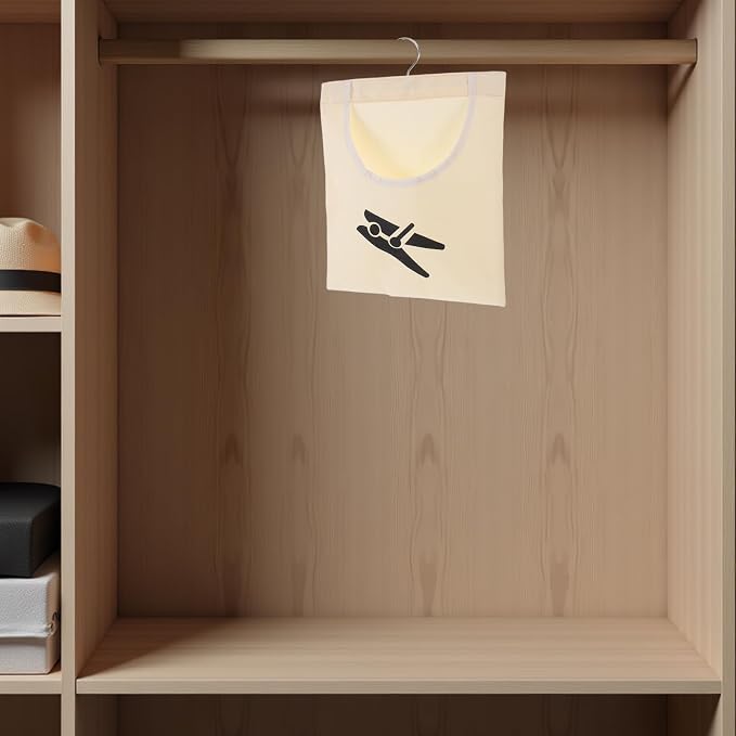 Clothespin Storage Bag | Laundry Clips Holder - Image 5
