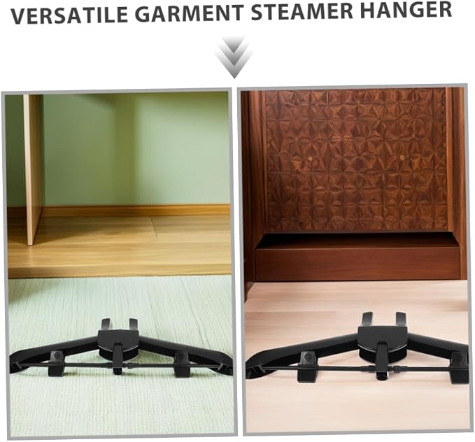 2pcs Garment Steamer Clothes Hanger Foldable Clothes Steaming Rack Ironing - Image 7