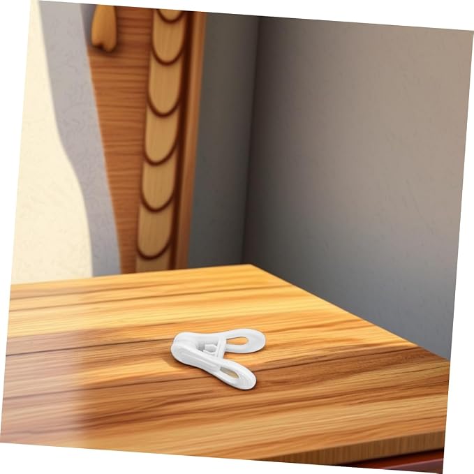 Laundry Hooks 30 Pcs Windproof Hangers Plastic Clothespin Clips Strong Pinch - Image 5
