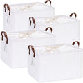Hinwo 31L Large Storage Bins, Foldable Clothes Storage Baskets by Hinwo
