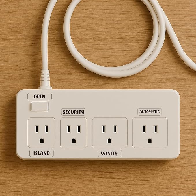 660 Pcs Home Office Identification Light Switch Labels, Transparent Switch - Image 5