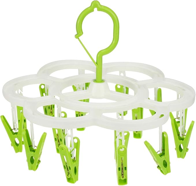 Clothespin Rack Laundry Drying Rack, Clothes Hangers by Fanghome