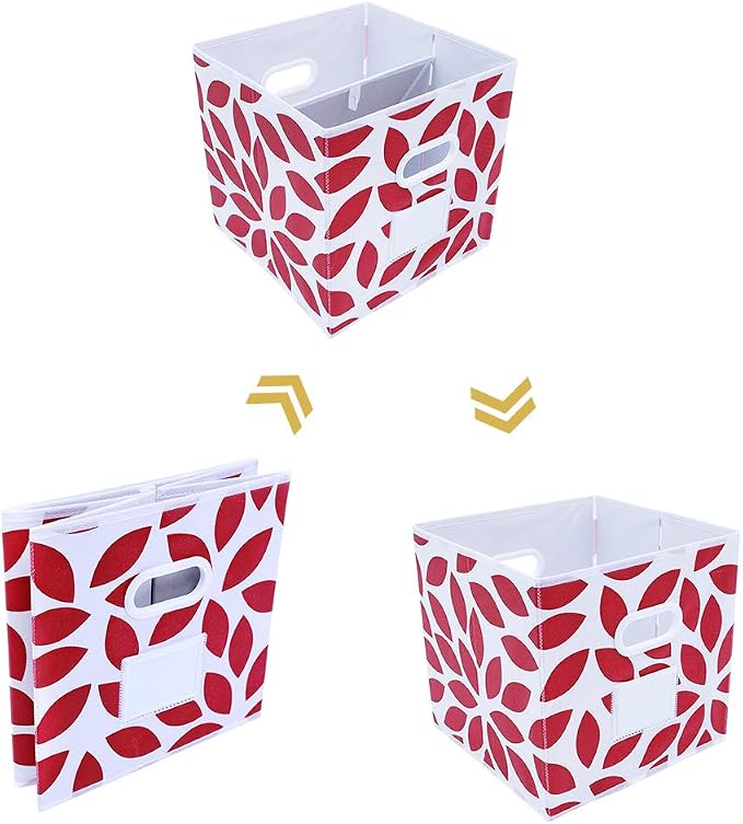 MAX Houser Fabric Storage Bins Cubes Baskets Containers - Image 3