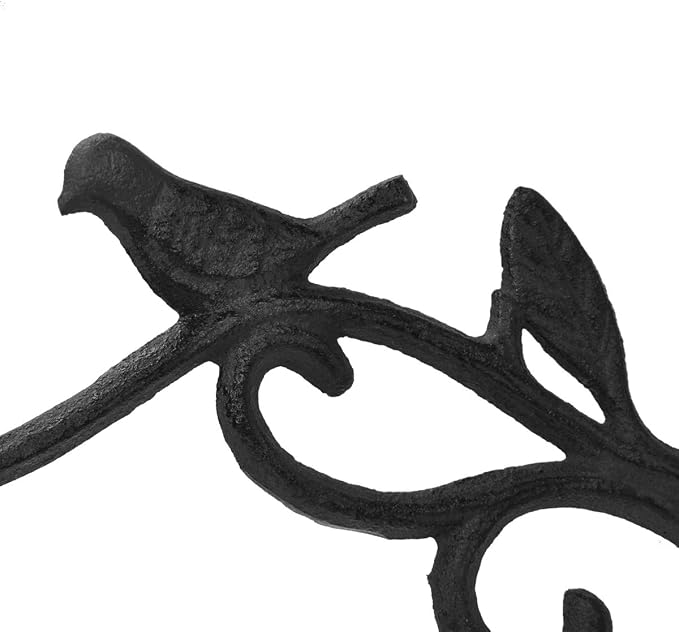 DEWEL Iron Hanging Plant Hook Rust Resistant Wall Decorative Bracket，Hanging - Image 3
