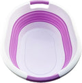 SAMMART 23L Collapsible Plastic Laundry Basket by SAMMART