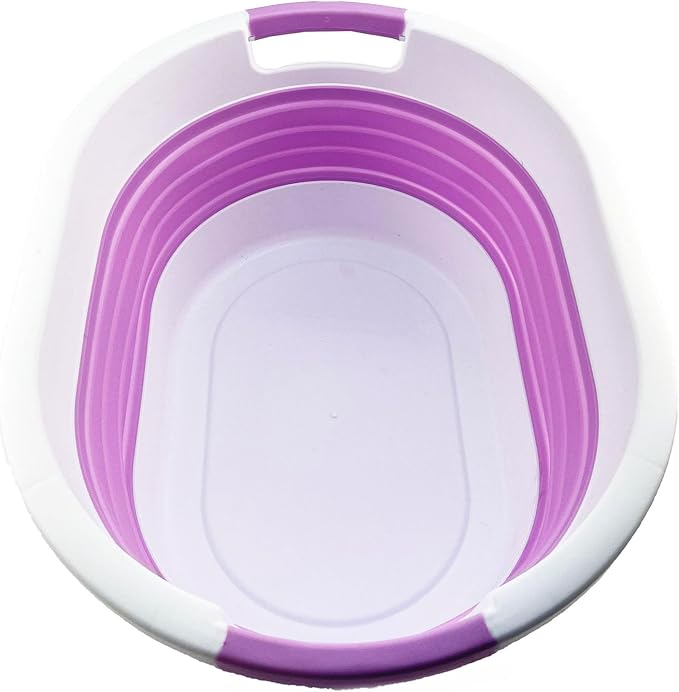 SAMMART 23L Collapsible Plastic Laundry Basket by SAMMART
