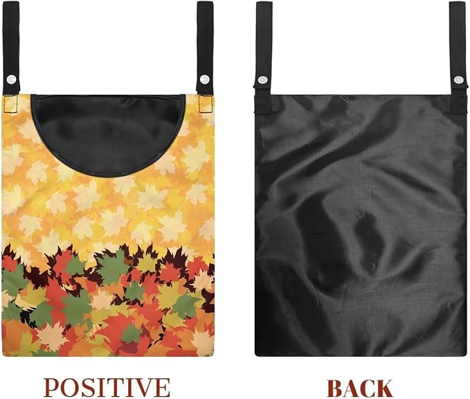 Maple Clip Storage Bag Portable Laundry Clothes Pin Holder Machine Washable - Image 7