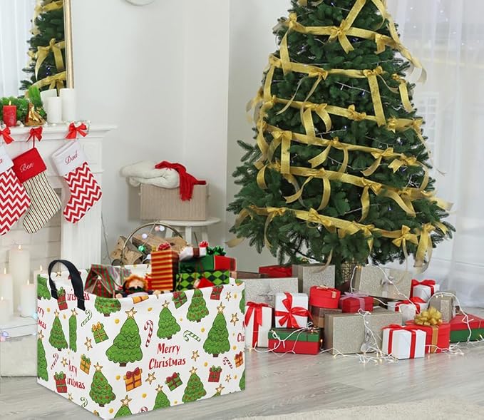 Rectangular Christmas Basket Tree Christmas Gift Baskets - Image 5