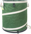 16-Gallon Collapsible Trash Can Hard-Shell Bottom Yard Garden Bag, Pop-Up Trash by TespherCreationsforGardeningYardWorkandLawnsCareOutdoorActivitiesRVCampingTrips