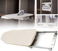 Ironing Board Wooden Folding Ironing Board Rotatable 90° Drawer Ironing Platform by Unknown