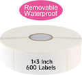 600 Blank Removable Freezer Labels by TRYXN