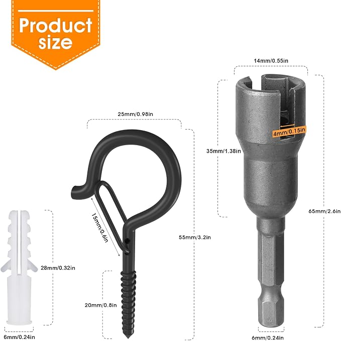 Q-Hanger Hooks Outdoor String Lights - Image 2
