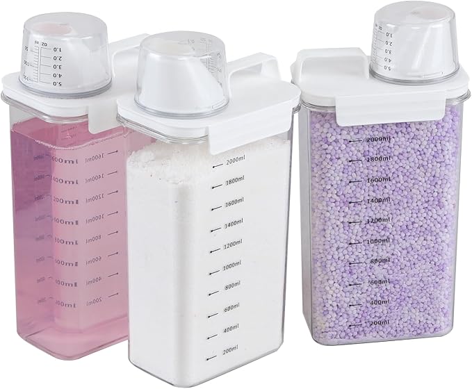 78 OZ Clear Laundry Detergent Dispenser by Unknown