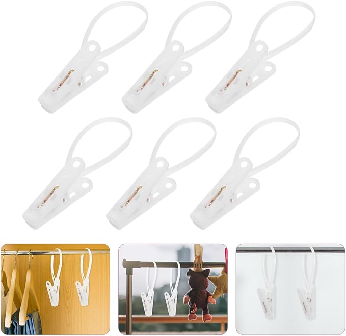 Unomor 60Pcs Windproof Clothes Clips - Image 5