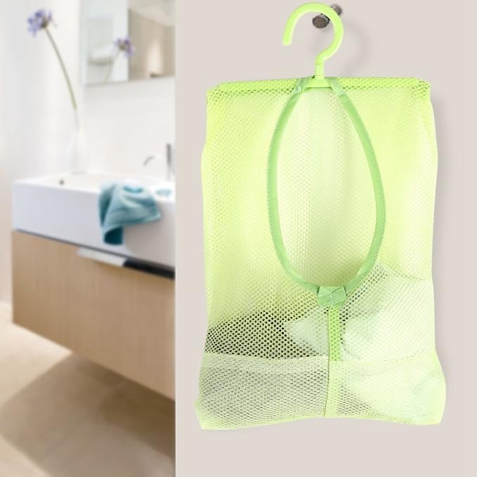 Mesh Storage Bag, Space-Saving Hanging Mesh Organizer - Image 3