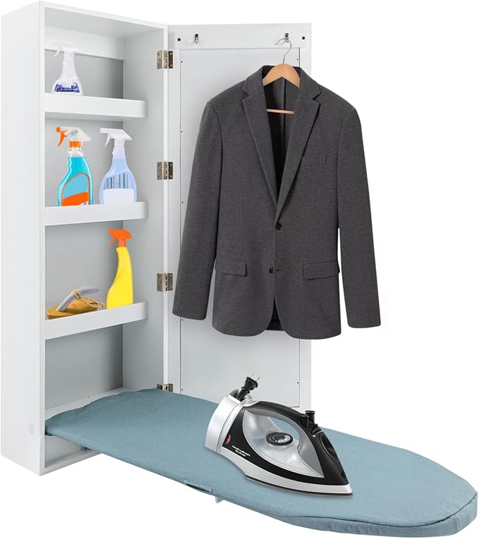 Wall-Mounted Ironing Board, Modern Ironing Board by ACNAO