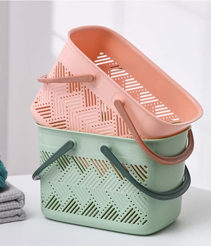 Bathroom Caddy Organizer Plastic Toiletries Basket - Image 3